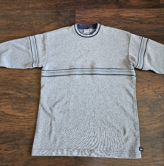 Vintage Anchor Blue Striped Sweater - Picture 1 of 8